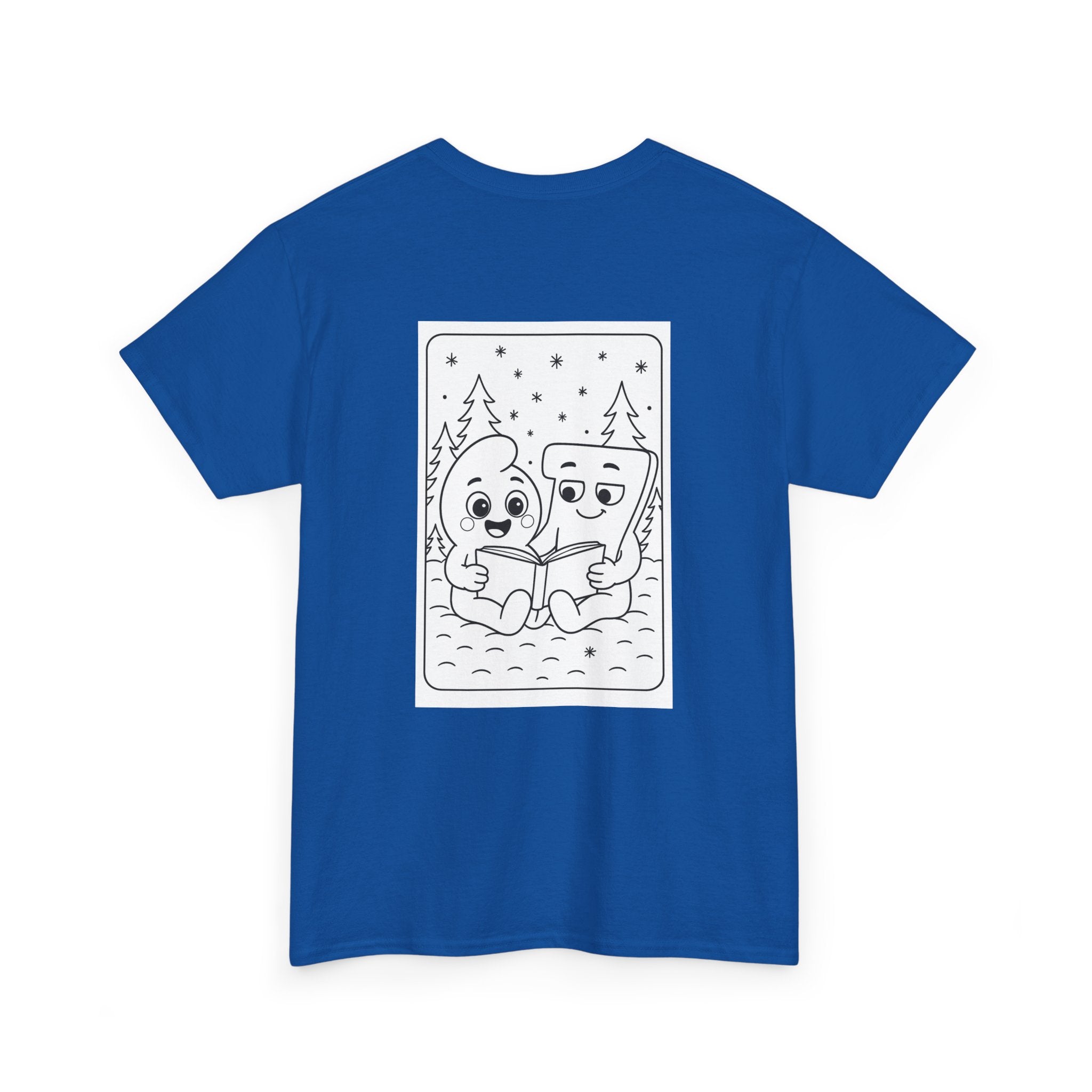 Meet 6 & 7™-Character T-Shirt Adult Colorable Design