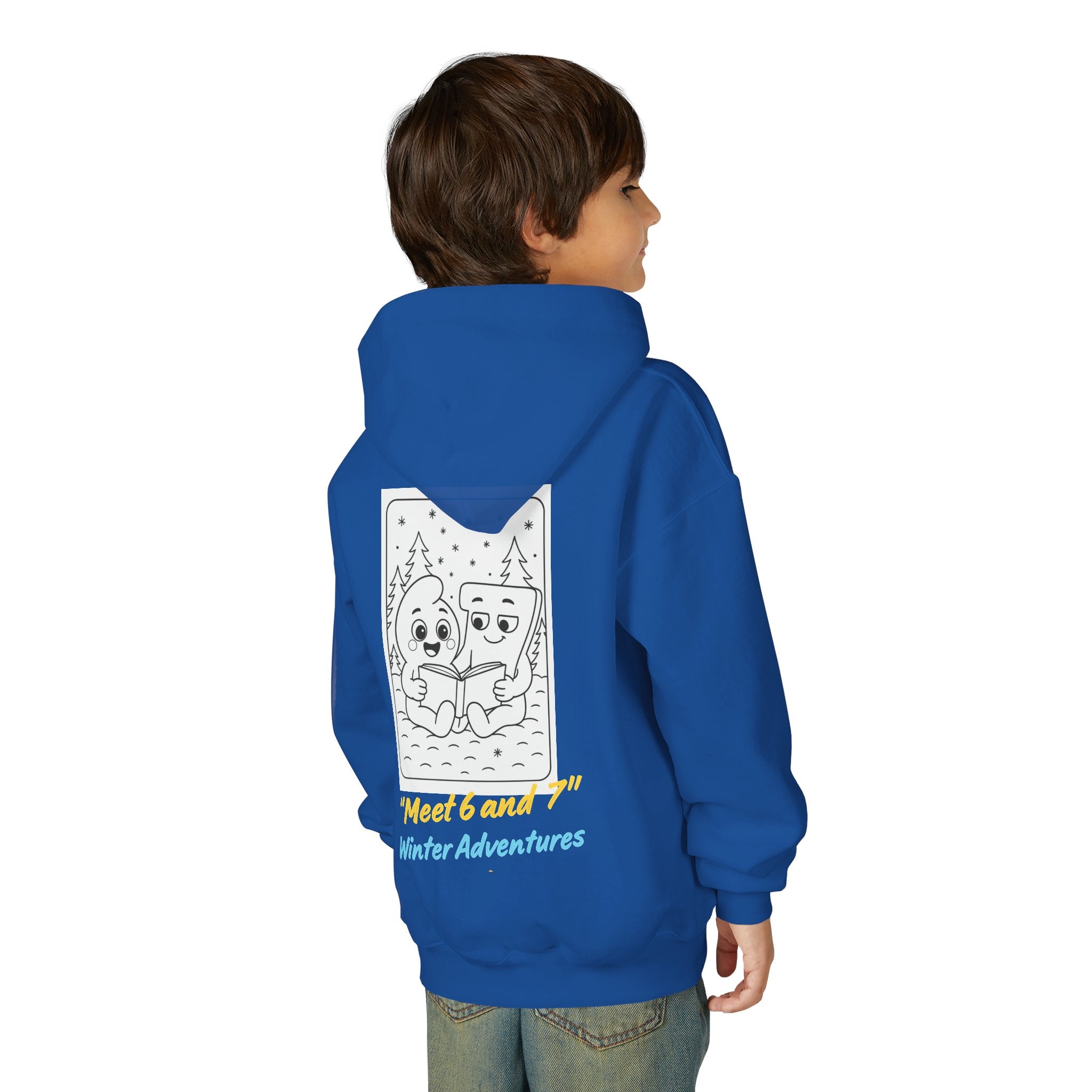 Meet 6 & 7™ Character Youth Graphic Hooded Sweatshirt