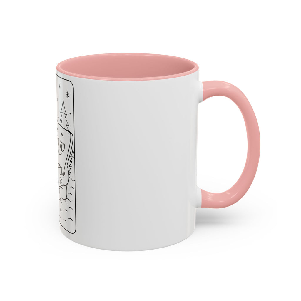 Meet 6 & 7™ Coffee Mug — Cute Marshmallow & Cocoa Cookie Reading Design (Accent 11/15oz)