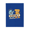 Meet 6 &7 Small Plush Cozy Blanket