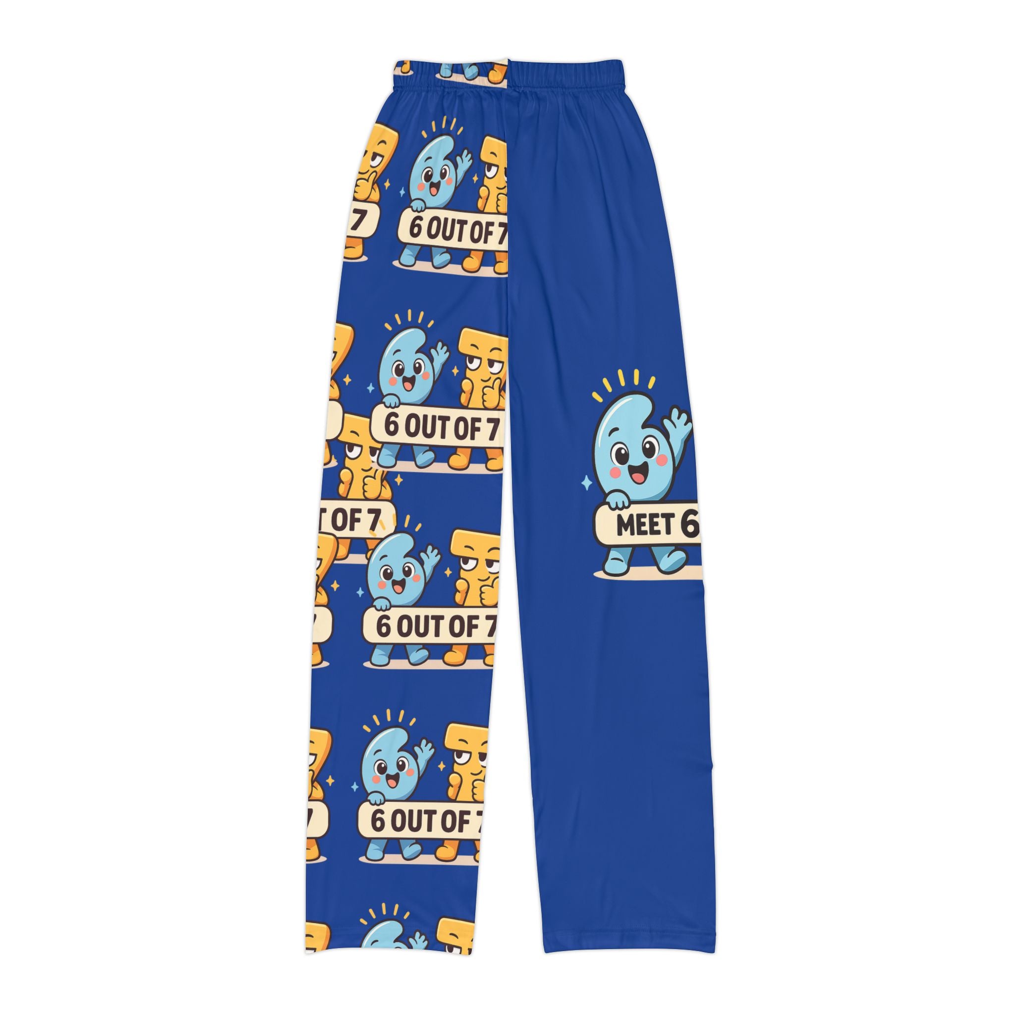 Meet 6 & 7 Cozy Lounge Pants for Kids- Premium All Over Print