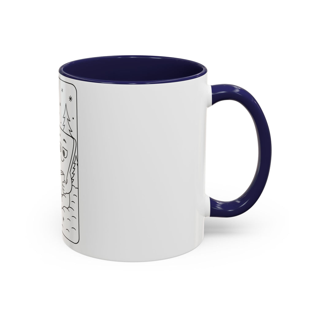 Meet 6 & 7™ Coffee Mug — Cute Marshmallow & Cocoa Cookie Reading Design (Accent 11/15oz)