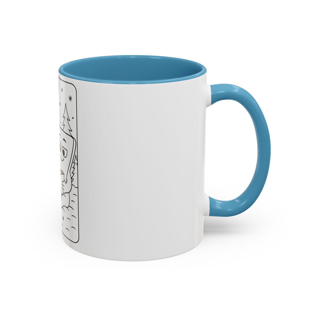 Meet 6 & 7™ Coffee Mug — Cute Marshmallow & Cocoa Cookie Reading Design (Accent 11/15oz)