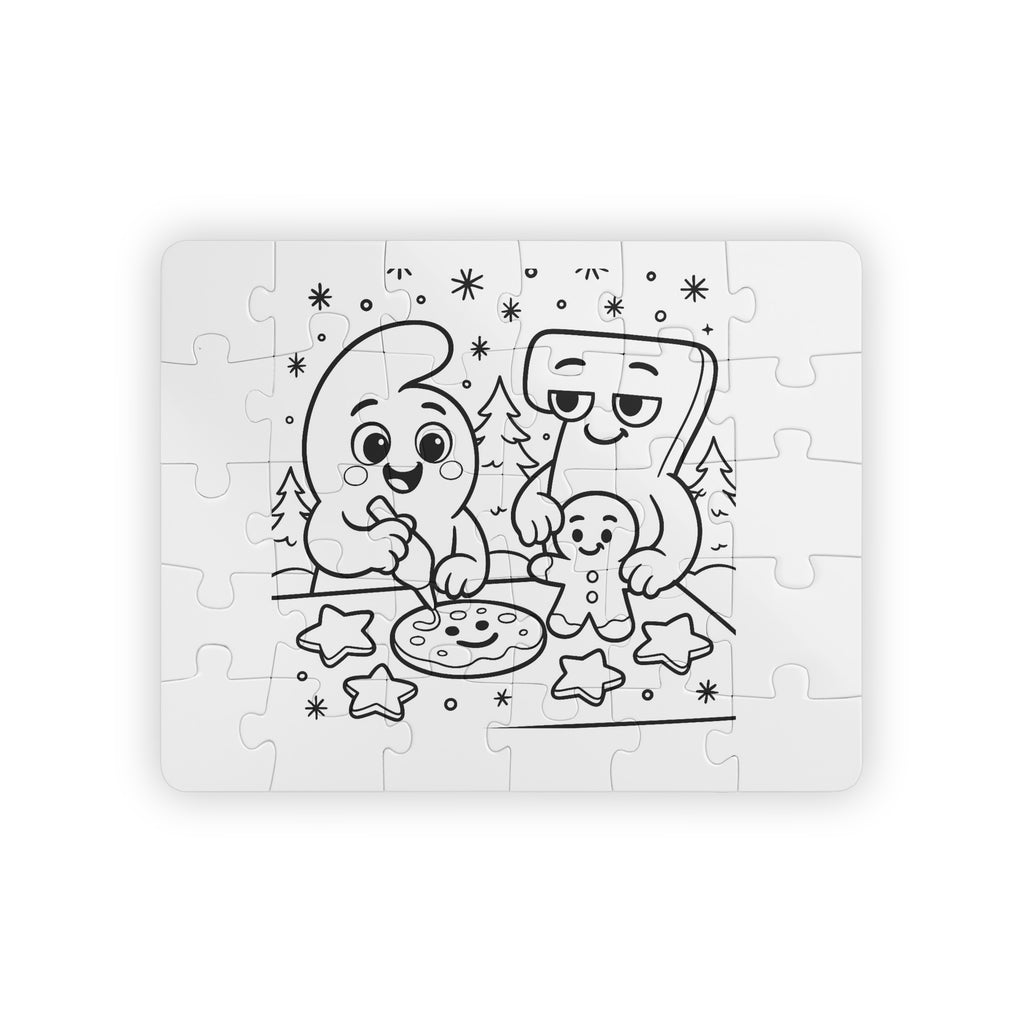Meet 6 & 7 Color Your Own Kids' Puzzle, 30-Piece