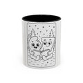Meet 6 & 7™ Coffee Mug — Cute Marshmallow & Cocoa Cookie Reading Design (Accent 11/15oz)