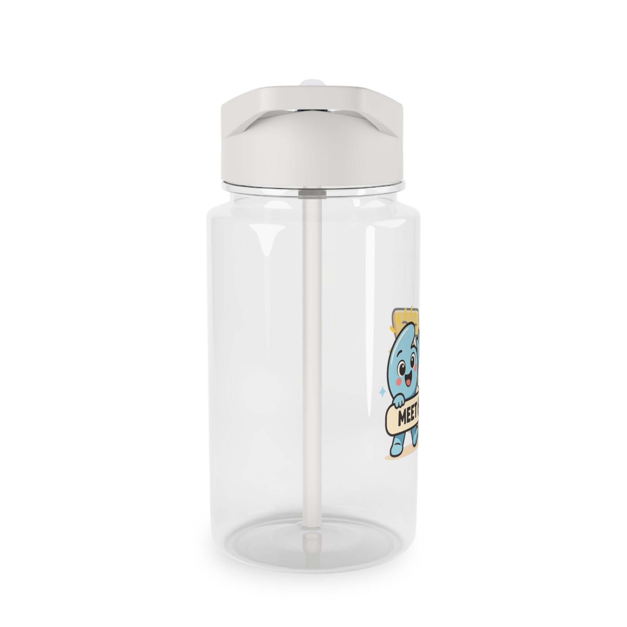 Meet 6 & 7™ Tritan Water Bottle —Cute Character Sports Bottle