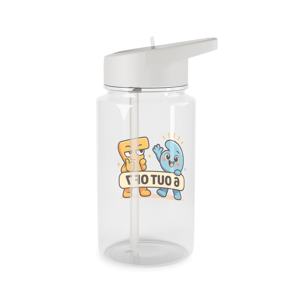 Meet 6 & 7™ Tritan Water Bottle —Cute Character Sports Bottle