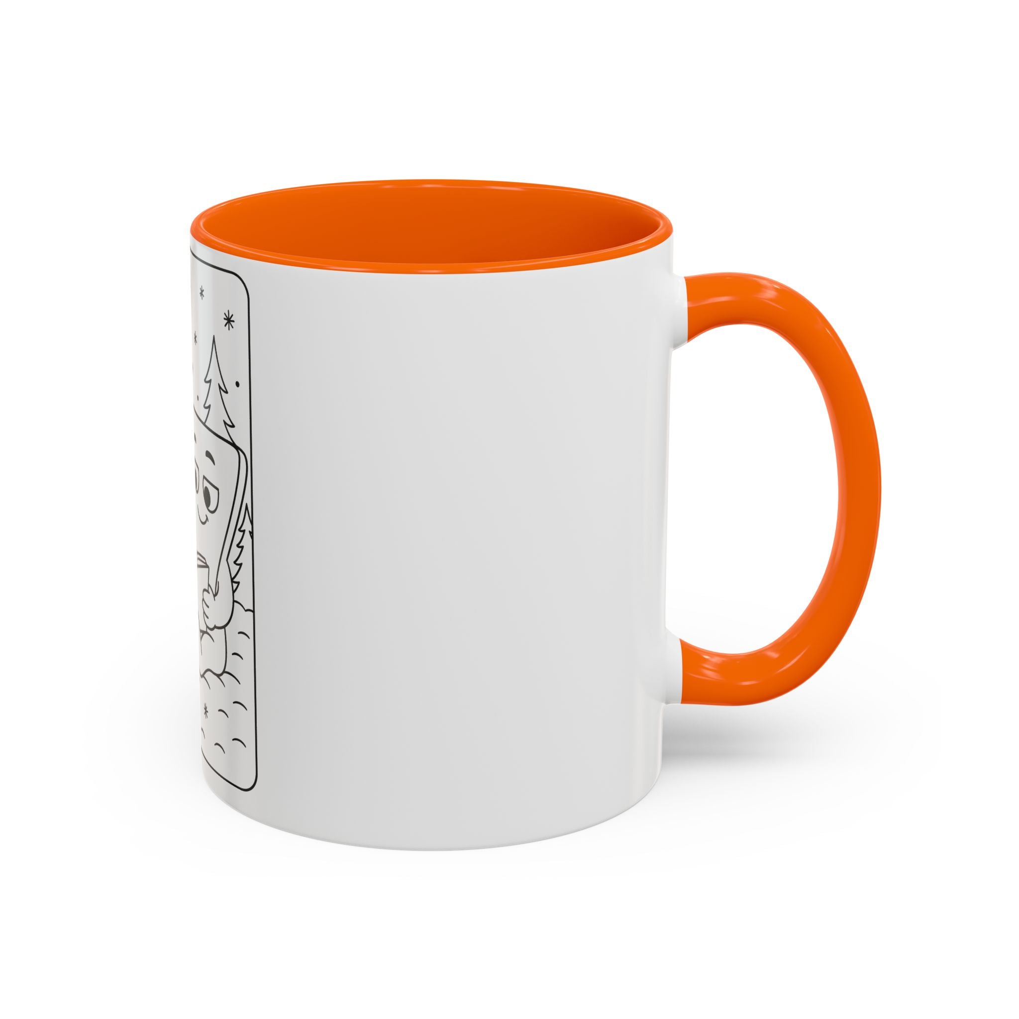 Meet 6 & 7™ Coffee Mug — Cute Marshmallow & Cocoa Cookie Reading Design (Accent 11/15oz)