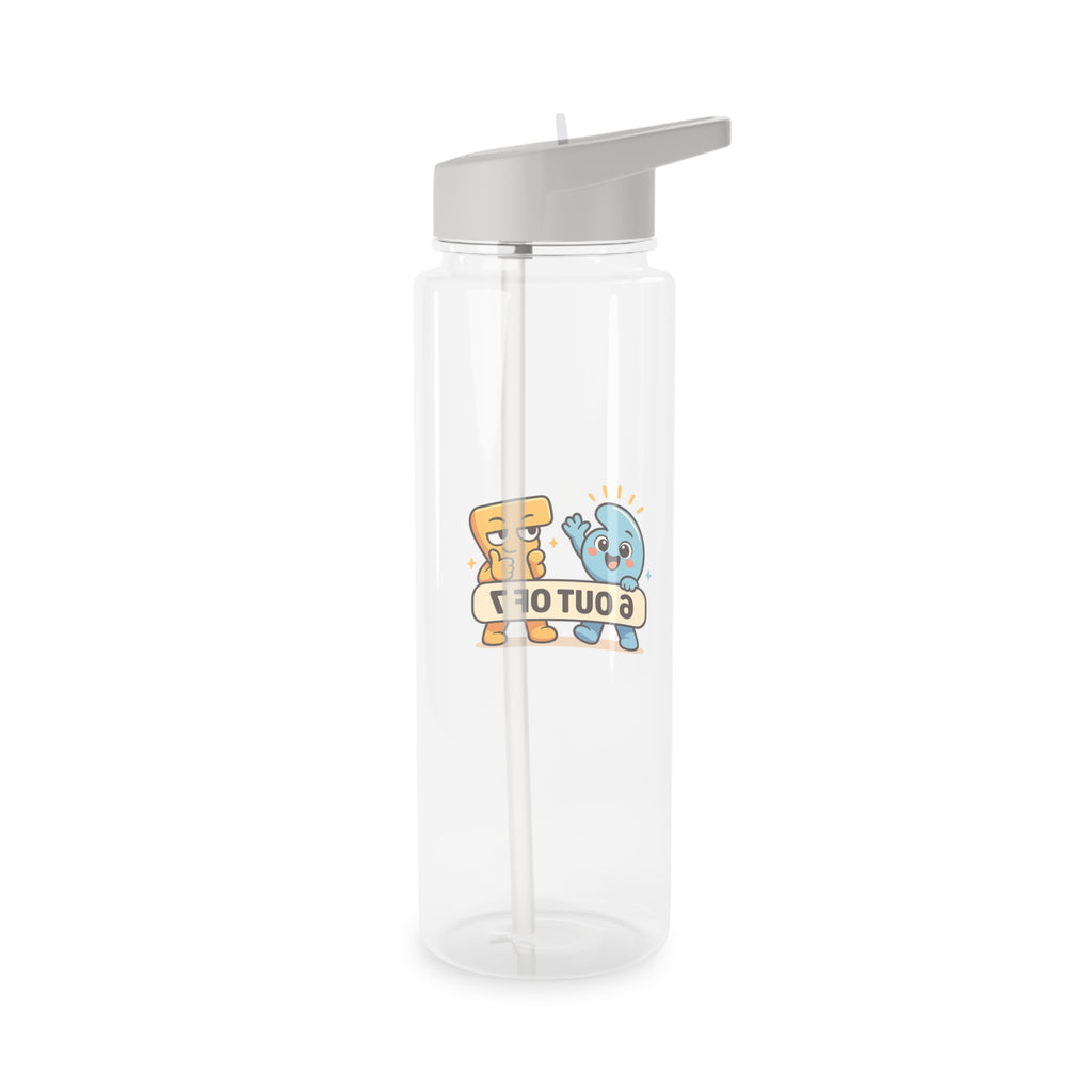 Meet 6 & 7™ Tritan Water Bottle —Cute Character Sports Bottle